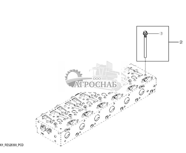 9901 Комплект для обслуживания, болты головки блока цилиндров - ST130127 135.jpg